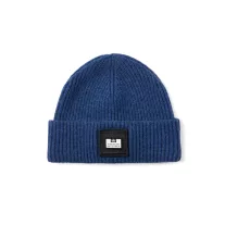 Palmyra Rib Beanie - Peruvian Blue