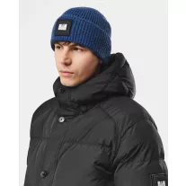 Palmyra Rib Beanie - Peruvian Blue
