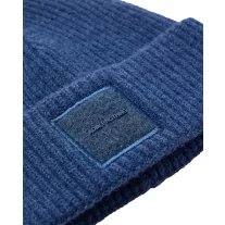 Palmyra Rib Beanie - Peruvian Blue