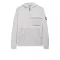 Daponte Zip Through Hoodie - rhino