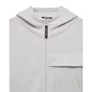 Daponte Zip Through Hoodie - rhino Daponte Zip Through Hoodie - rhino