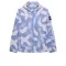 Technician Camo Cotton Jacket - cornflower blue