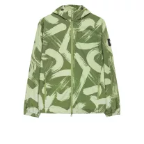 Technician Camo Cotton Jacket - sapling green