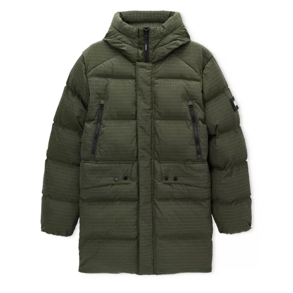 Lombardo Longline Primaloft Jacket - Black Forest Green Lombardo Longline Primaloft Jacket - Black Forest Green