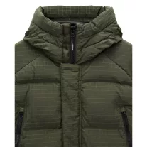 Lombardo Longline Primaloft Jacket -  Black Forest Green