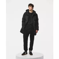 Grampian Longline Down Jacket - black
