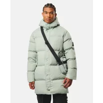 Grampian Longline Down Jacket - Julep Green