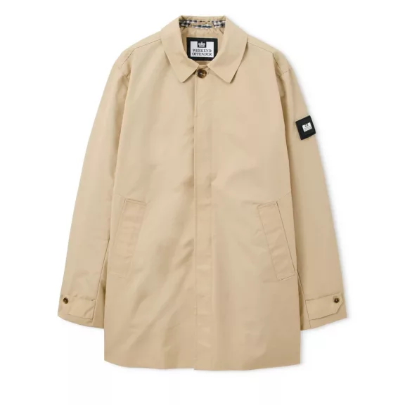 Whitehouse Mac Jacket - Stone/House Check Whitehouse Mac Jacket - Stone/House Check