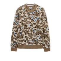 Difranco Camo Jumper - Tobacco Brown
