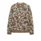 Difranco Camo Jumper - Tobacco Brown