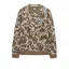 Difranco Camo Jumper - Tobacco Brown