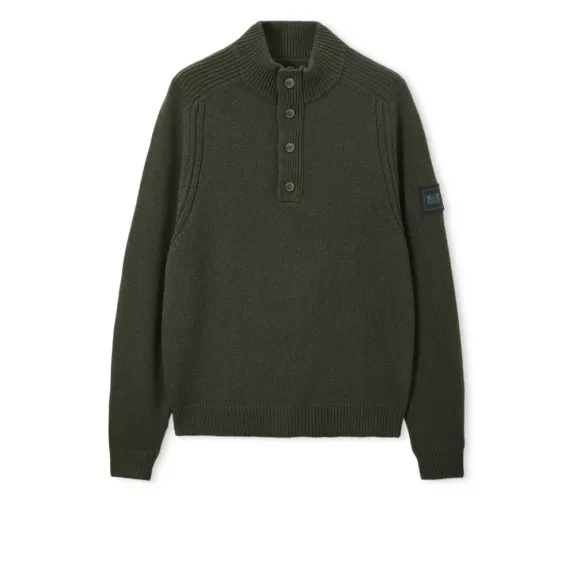 Castillos Wool Jumper - Black Forest Green Castillos Wool Jumper - Black Forest Green