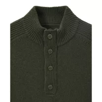Castillos Wool Jumper - Black Forest Green