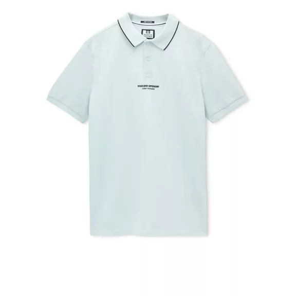 Hurley Polo Shirt - Sea Spray Blue/Black Hurley Polo Shirt - Sea Spray Blue/Black