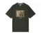 Pater Graphic T-Shirt - Black Forest Green