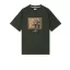 Pater Graphic T-Shirt - Black Forest Green