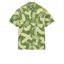 Toshima Camo Shirt - sapling green