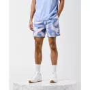 Anzio Camo Shorts - cornflower blue