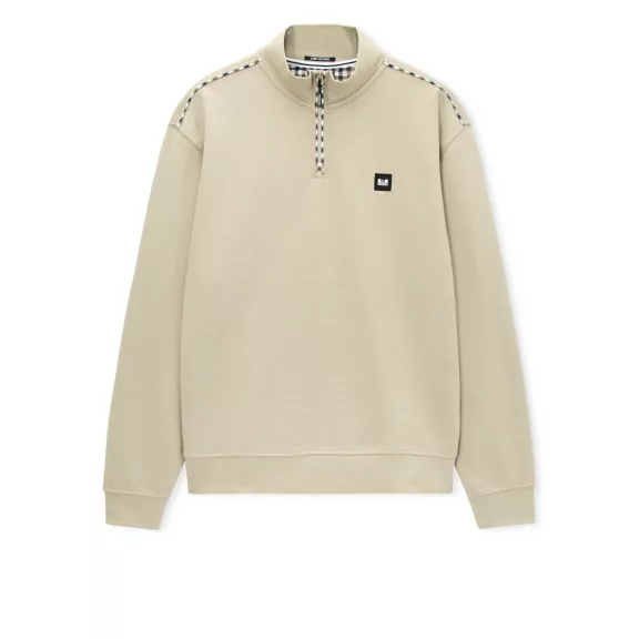 Matisa Quarter Zip Sweatshirt - Rock Matisa Quarter Zip Sweatshirt - Rock