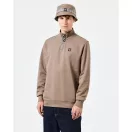 Matisa Quarter Neck Sweatshirt - mocha brown Matisa Quarter Neck Sweatshirt - mocha brown