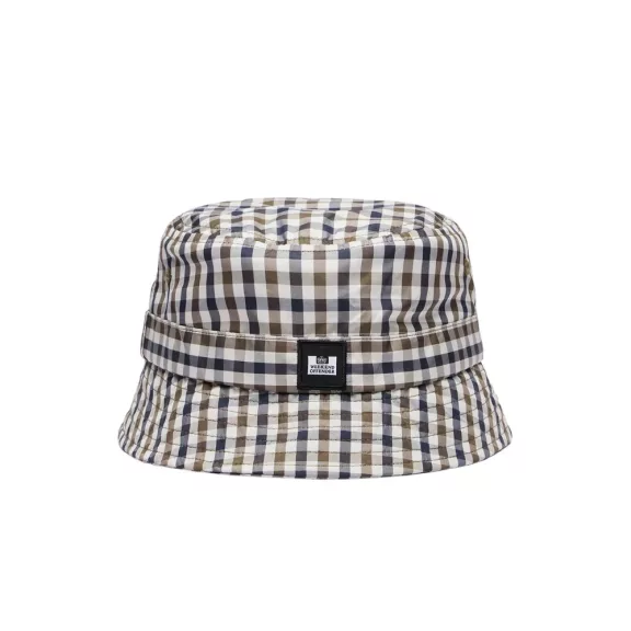 Queensland Bucket Hat - Mid House Check Queensland Bucket Hat - Mid House Check