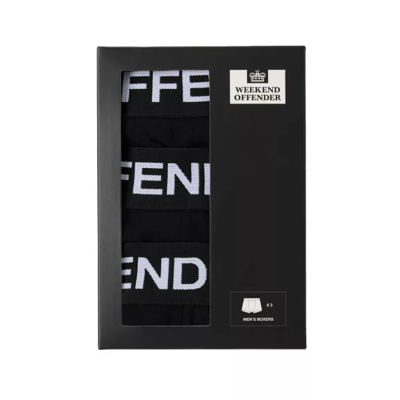 Boxer Shorts Pack Of 3 - black Boxer Shorts Pack Of 3 - black