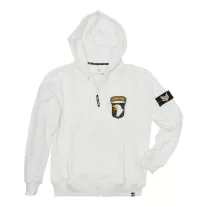Airborne Zip Hoody - white