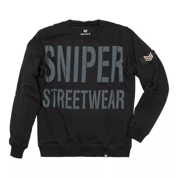 All Over Crew Neck - black All Over Crew Neck - black