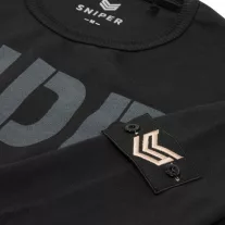 All Over Crew Neck - black