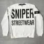 All Over Crew Neck - white