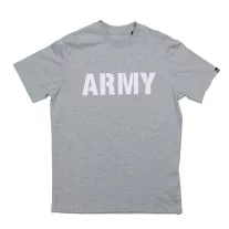 Army T - greyheather/white