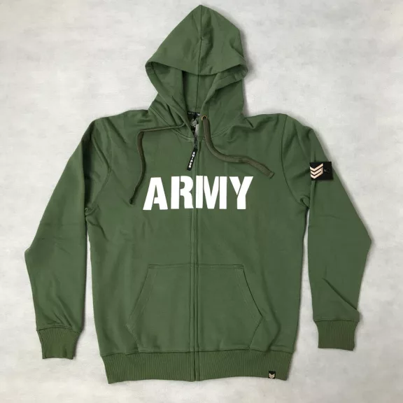 Army Zip Hoody - army green Army Zip Hoody - army green