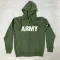 Army Zip Hoody - army green
