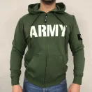 Army Zip Hoody - army green Army Zip Hoody - army green