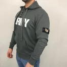 Army Zip Hoody - steel grey Army Zip Hoody - steel grey