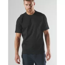 Badge Tee - Jet Black