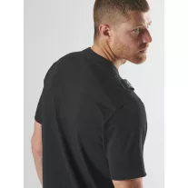 Badge Tee - Jet Black