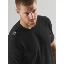 Badge Tee - Jet Black