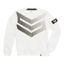 Big Logo Sweater - white