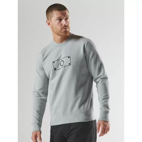 Blast Embroidered Badge Sweat - Battleship Blast Embroidered Badge Sweat - Battleship