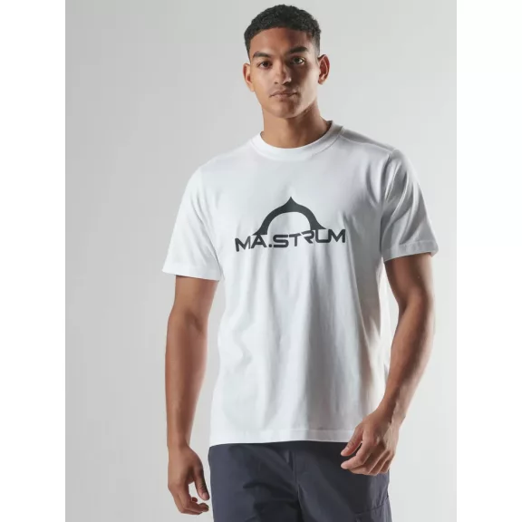 Bora Half Compass Print Tee - Optic White Bora Half Compass Print Tee - Optic White