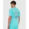 Camo Erosion T-Shirt - aqua