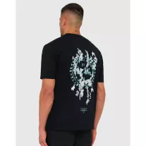 Camo Erosion T-Shirt - black