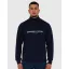 Coastal Erosion 1/4 Zip Sweat - Navy