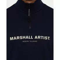 Coastal Erosion 1/4 Zip Sweat - Navy