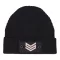 Commander Patch Beanie - black