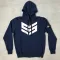 Commander Zip Hoody - navy