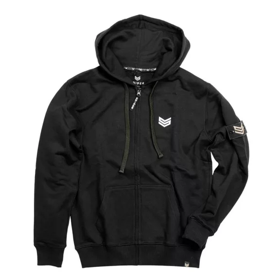 Commander Zip Hoody SL - black Commander Zip Hoody SL - black