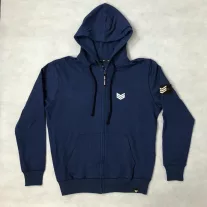 Commander Zip Hoody SL - navy