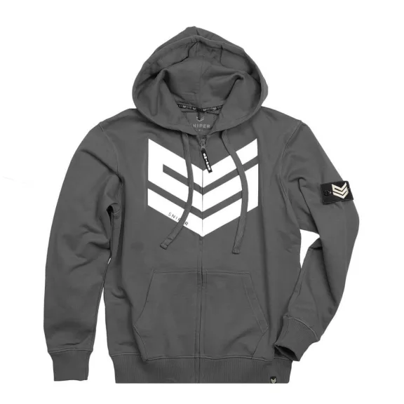 Commander Zip Hoody - steel grey Commander Zip Hoody - steel grey